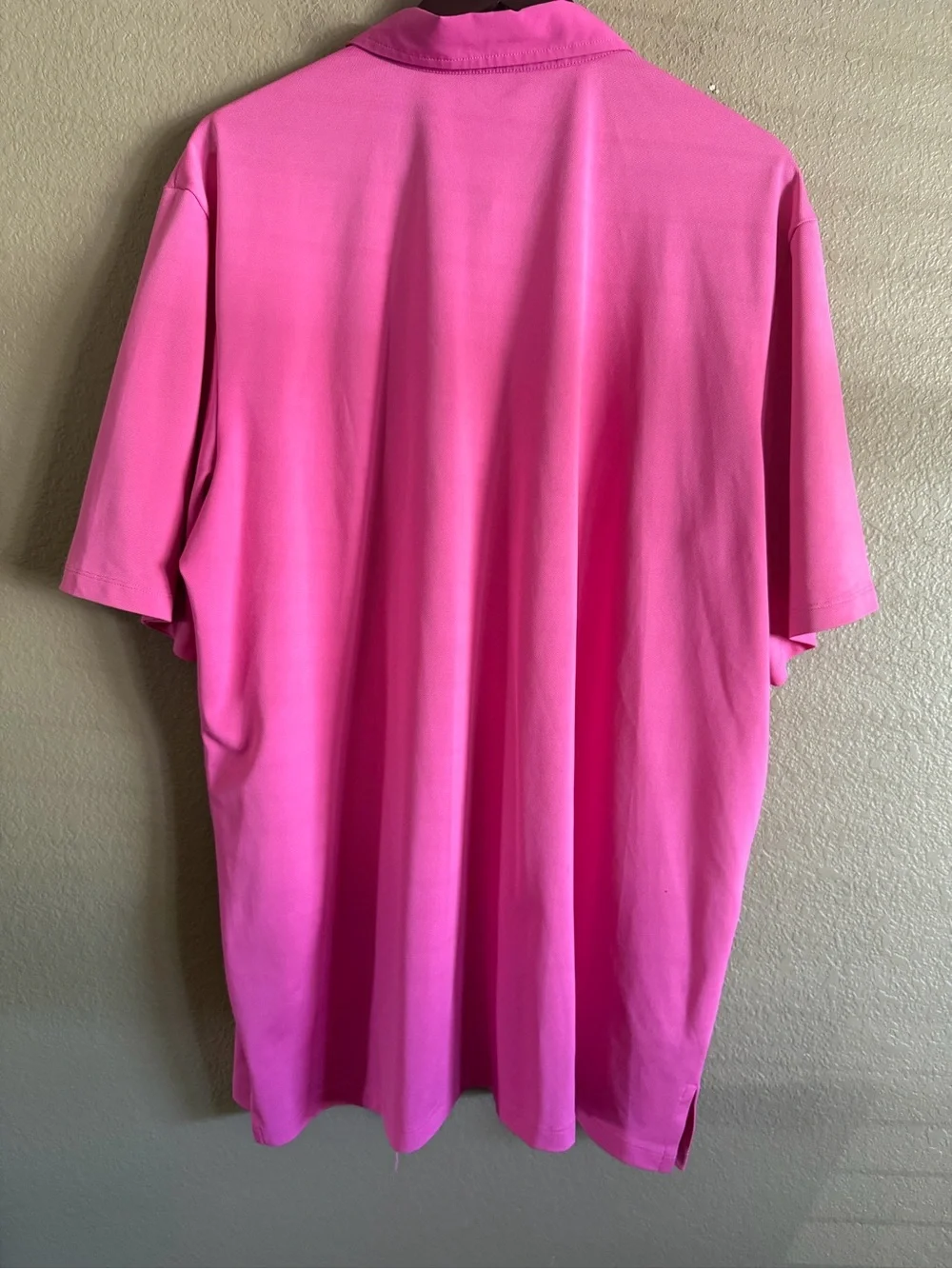 Ralph Lauren RLX Pink Performance Polo with Chest Pocket Size XXL